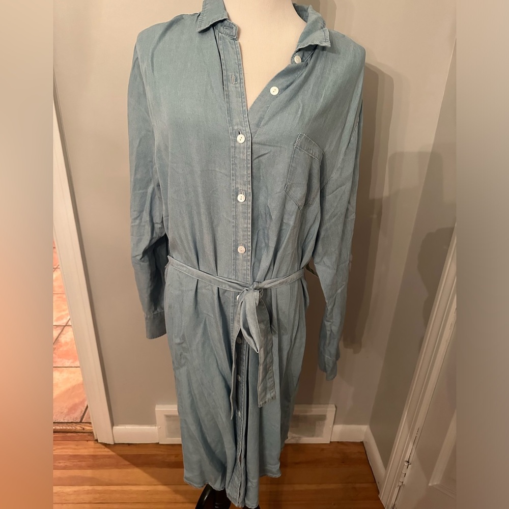 Karen Kane Chambray Shirtdress